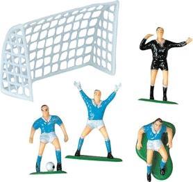 Modecor 9 teiliges Tortendeko-Set Fussball