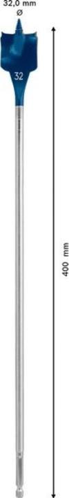Productafbeelding Bosch Professional Zubehör Expert SelfCut Speed vlakfrees, 32 x 400 mm (32 millimeter)
