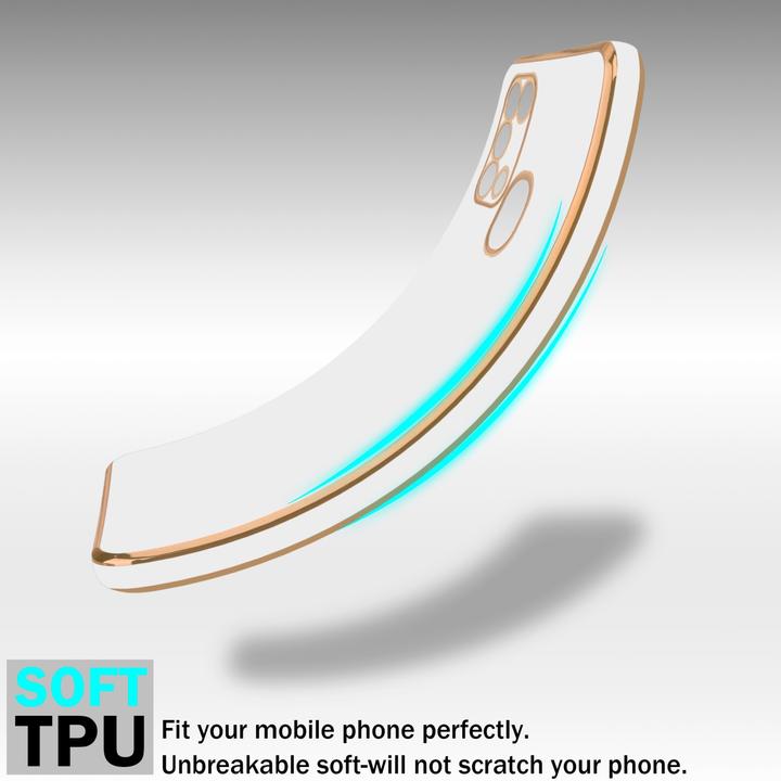 Image du produit Cadorabo Housse pour Samsung Galaxy M31 en TPU avec protection pour appareil photo style LM130 (Samsung Galaxy M31)