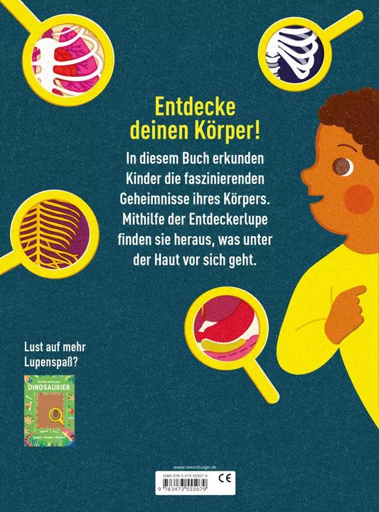 Produktbild Ravensburger Das Buch mit der Lupe: Mein Körper (Deutsch, Nancy Dickmann, Karin Ehrhardt, Adam Howling)