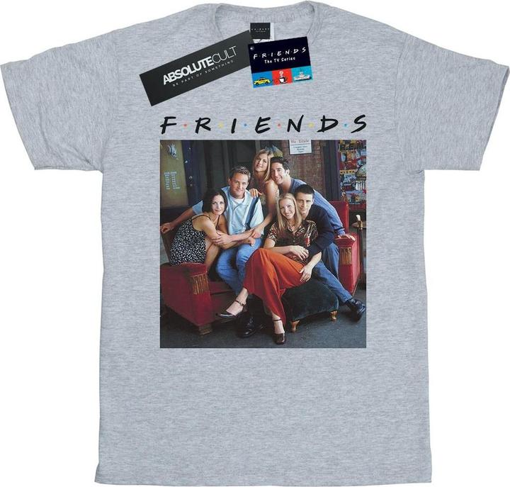 Immagine prodotto Friends Group Photo Couch Maglietta Ragazze (152, 158)