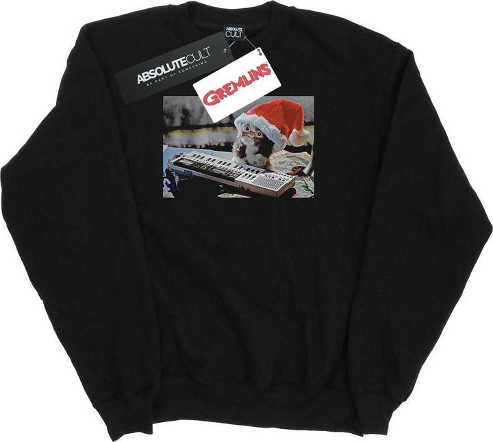 Actual product image Universal Textiles Boys Mogwai Christmas Hat Sweatshirt (116)