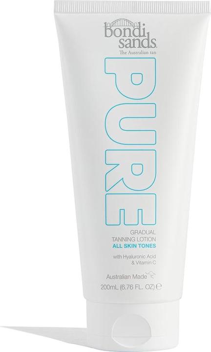 Productafbeelding Bondi Sands PURE Gradual Tanning Lotion Hydraterende Formule met Cacao- en Sheaboter 200 ml 6,76 oz (Zelfbruinende crème, 200 ml)