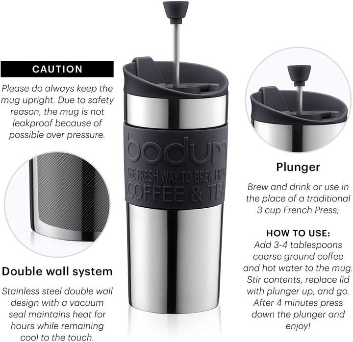 Image du produit Bodum Travel Press - cafetière (0.35 l)