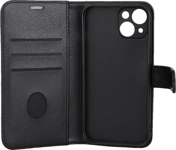 Actual product image Radicover Radiation Protection Wallet Vegan Leather iPhone 15 Flipcover Black PU (Apple iPhone 15)