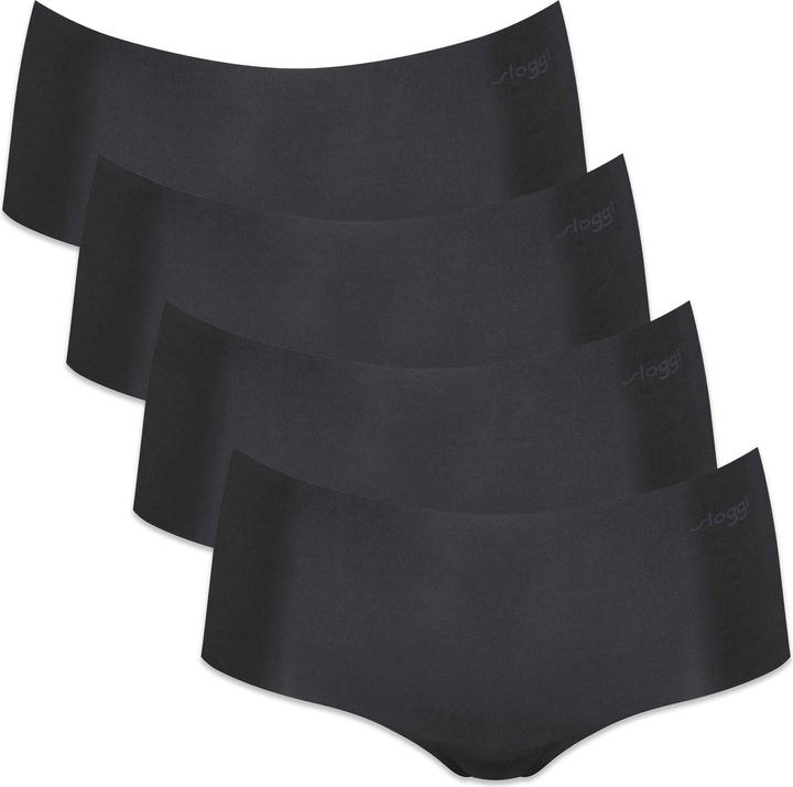 Sloggi Panty Casual Bequem sitzend Zero Microfiber Shorts 2.0 (XS, confezione da 4)