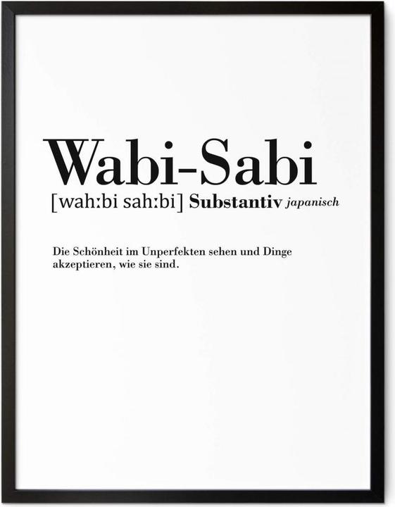 Produktbild Trenddeko Grammatik Wabi Sabi (50 x 60 cm)
