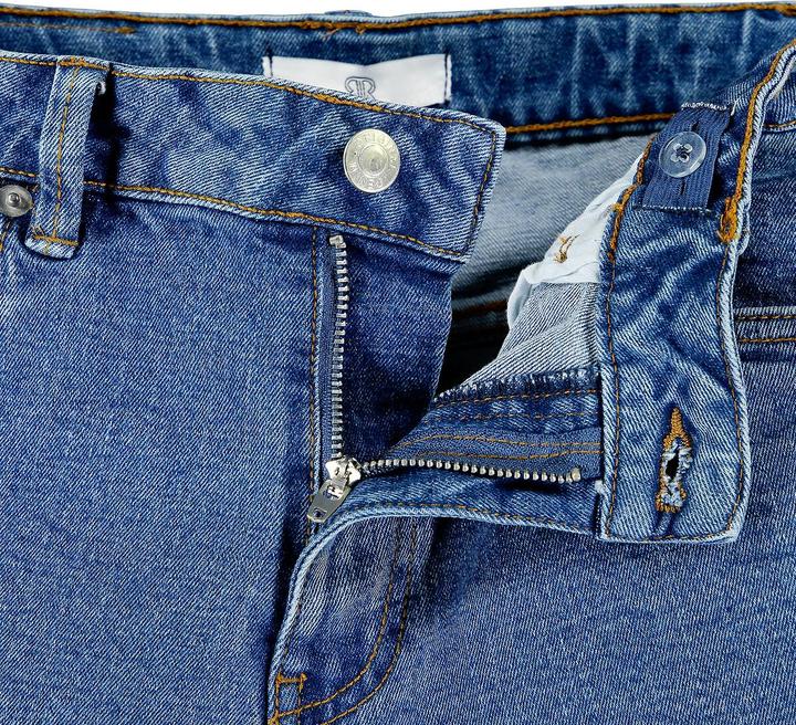 Produktbild La Redoute Collections Jeansshorts mit hohem Bund (140)