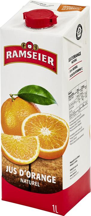 Actual product image Ramseier Orange juice 100cl Tetra (1 x 100 cl)