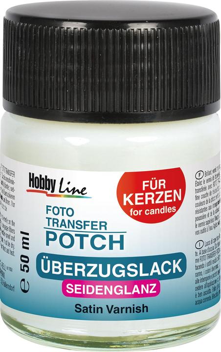 Image du produit Kreul Photo Transfer POTCH vernis de finition pour bougies, 50 ml (Transparent, 50 ml)
