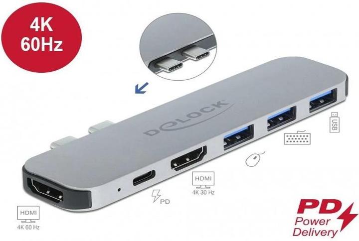 Immagine prodotto Delock Dockingstation für MacBook (Porta di attracco (proprietaria), 1 Porti)