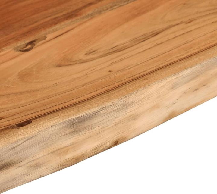 Produktbild VidaXL Tischplatte Rechteckig Baumkante Holzplatte Möbelplatte Massivholz Akazie (80 x 40 x 2.5 cm)