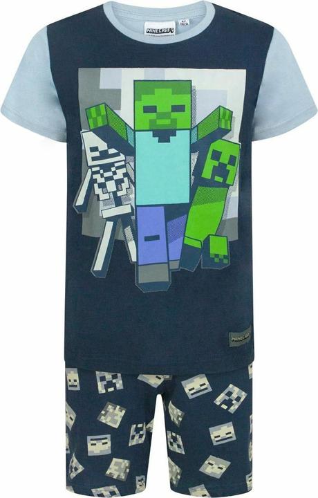 Produktbild Minecraft Undead Schlafanzug mit Shorts Jungen (128)