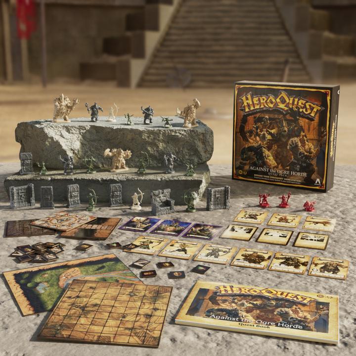 Actual product image Hasbro Heroquest L'Orda Degli Ogre