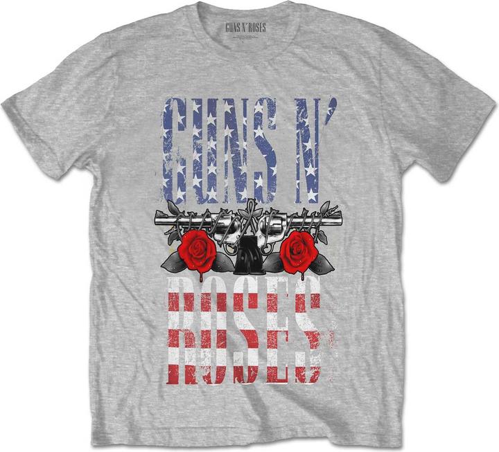 Guns N Roses US Flag in Logo