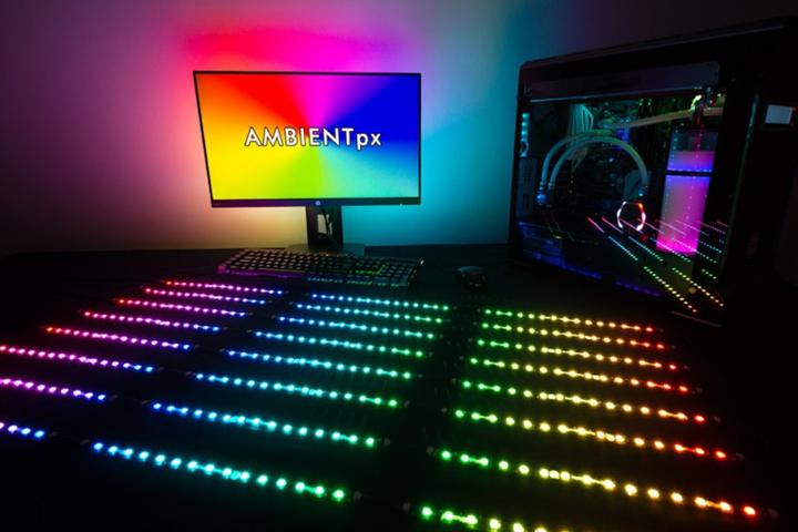 Actual product image Aqua Computer inking unit 360 RGB LED controller