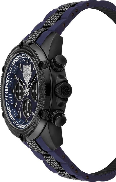 Immagine prodotto Plein Sport PSDBA0123 Cronografo Hurricane 44mm 5ATM (Orologio da polso analogico, 44 mm)