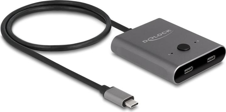 Delock USB 10 Gbps USB Type-C Switch 2 to 1 bidirectional 8K (USB-C, 2 Ports)