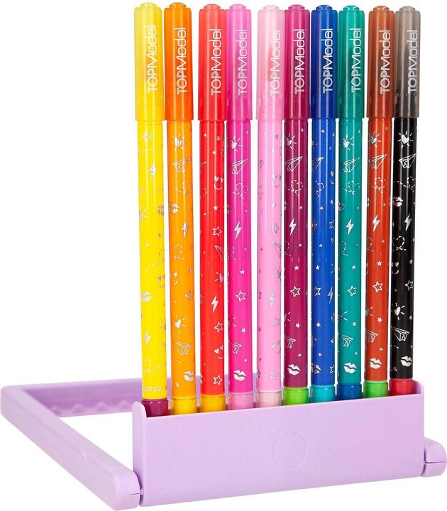 Image du produit Depesche Feutres de coloriage Magic Top Model 10 pièces (Multicolore, 10 x)