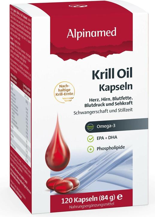 Immagine prodotto Alpinamed Capsule di olio di krill (120 Pezzo/i, Pillole, 140 g)