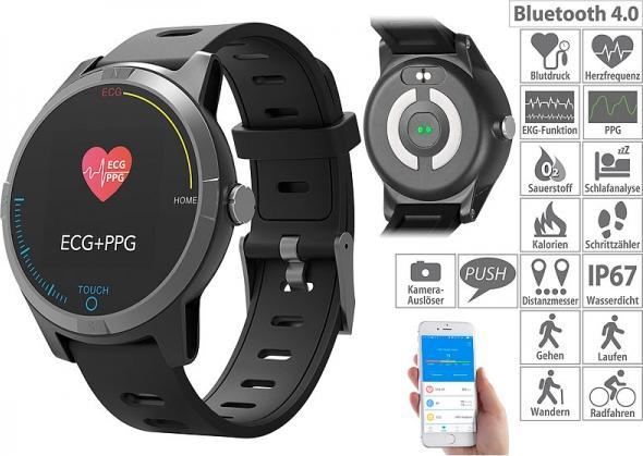 Produktbild Newgen medicals NX-4553-919 Fitness-Uhr (45 mm)
