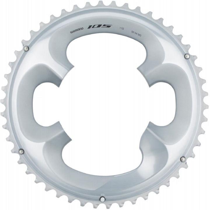 Produktbild Shimano Kettenblatt FC-R7000 34 Zähne MS-Typ schwarz Blister (34)