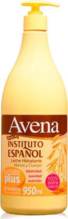 Actual product image Instituto Español AVENA leche hidratante dosificadora 950 ml (Body milk, 950 ml)