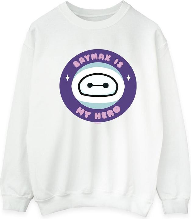 Actual product image Disney Mens Big Hero 6 Baymax My Hero Pocket Sweatshirt (XL)