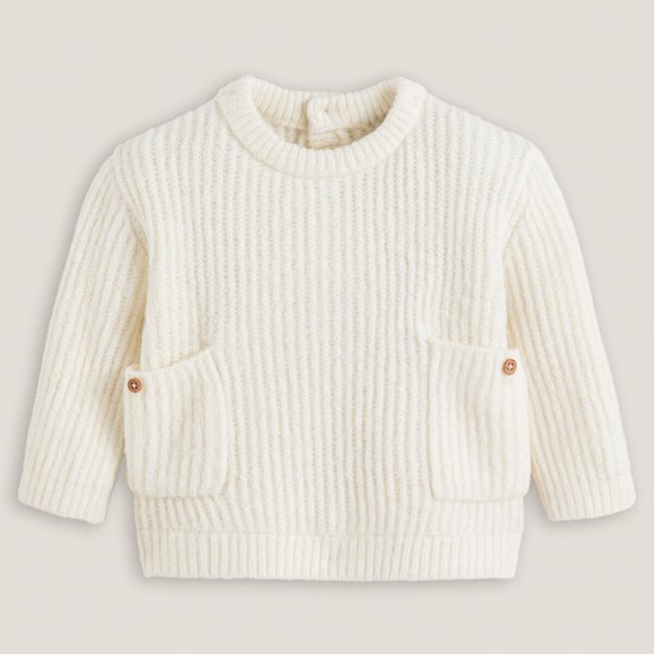 Actual product image La Redoute Collections Jumper with round neckline (74)