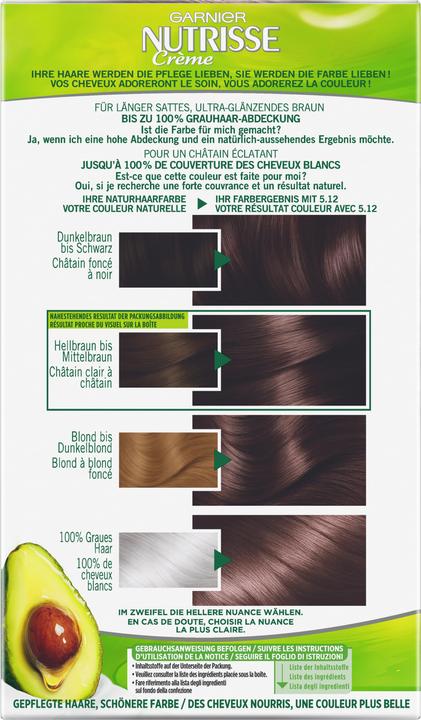 Actual product image Garnier Nutrisse Classic (45631 Cool light brown)
