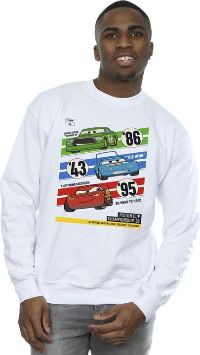 Actual product image Disney Mens Cars Piston Cup Champions Sweatshirt (M)