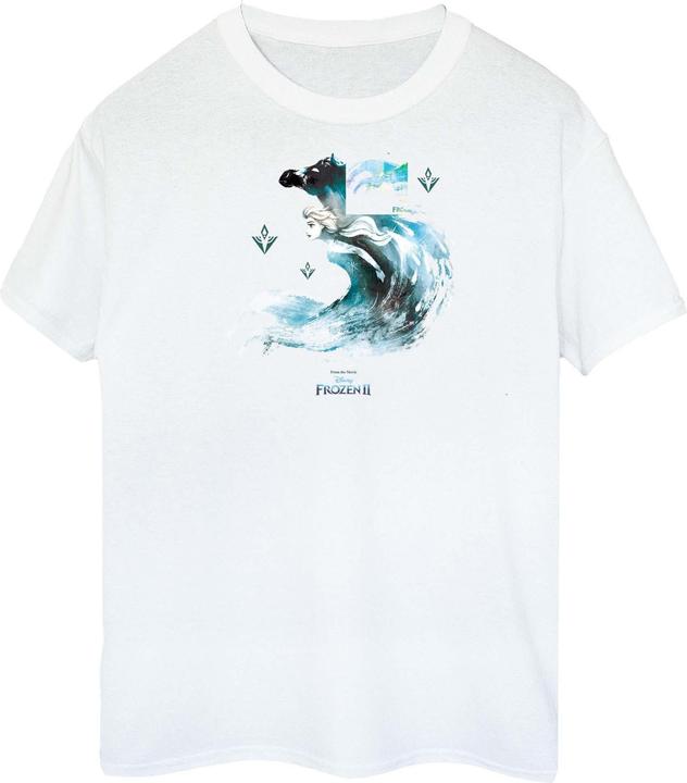 Immagine prodotto Disney Frozen 2 Elsa With Nokk The Water Spirit Maglietta Ampia Donna (5XL)