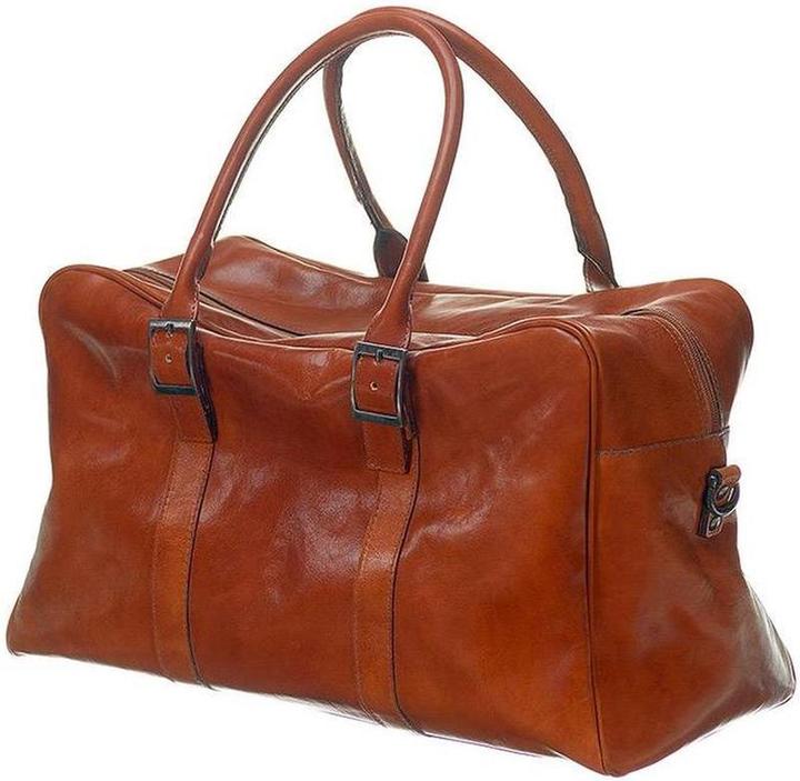 Produktbild Mutsaers ® Leder Travel Tas - The Traveller - Wochenendtasche - Cognac