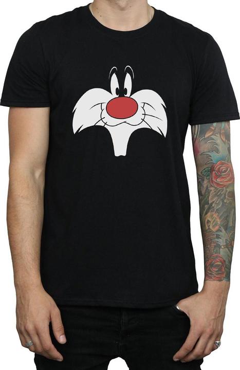 Image du produit Looney Tunes - T-shirt SYLVESTER BIG FACE - Homme (3XL)