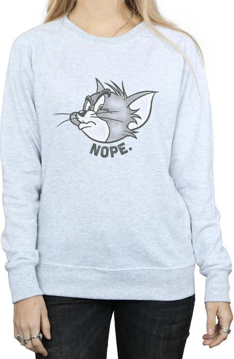 Immagine prodotto Tom & Jerry Nope Felpa Viso Donna (XL)