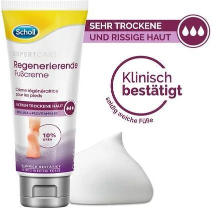 Actual product image Scholl Foot cream (Foot cream & foot gel, 75 ml)