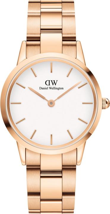Actual product image Daniel Wellington Iconic Link White Rose Gold (32 mm) (Analogue wristwatch, 32 mm)