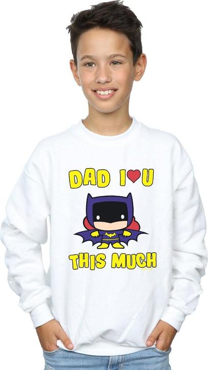 Immagine prodotto Batman Dad I Love You This Much Felpa Ragazzi (140, 146)