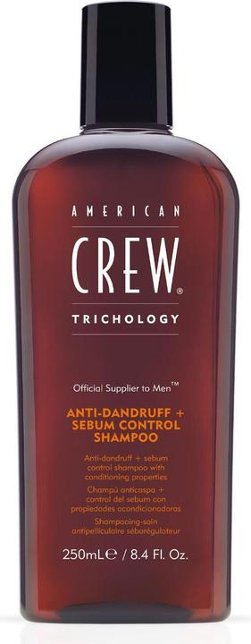 Produktbild American Crew Anti Dandruff & Sebum Control (250 ml, Flüssiges Shampoo)