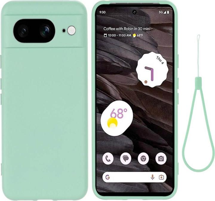 Image du produit Cover-Discount Google Pixel 8 - Étui en caoutchouc silicone vert (Google Pixel 8)