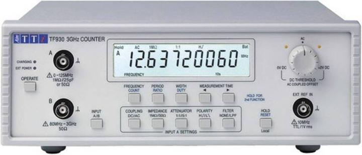 Actual product image Aim TTi TF930 Frequency Counter 0.001Hz - 3GHz