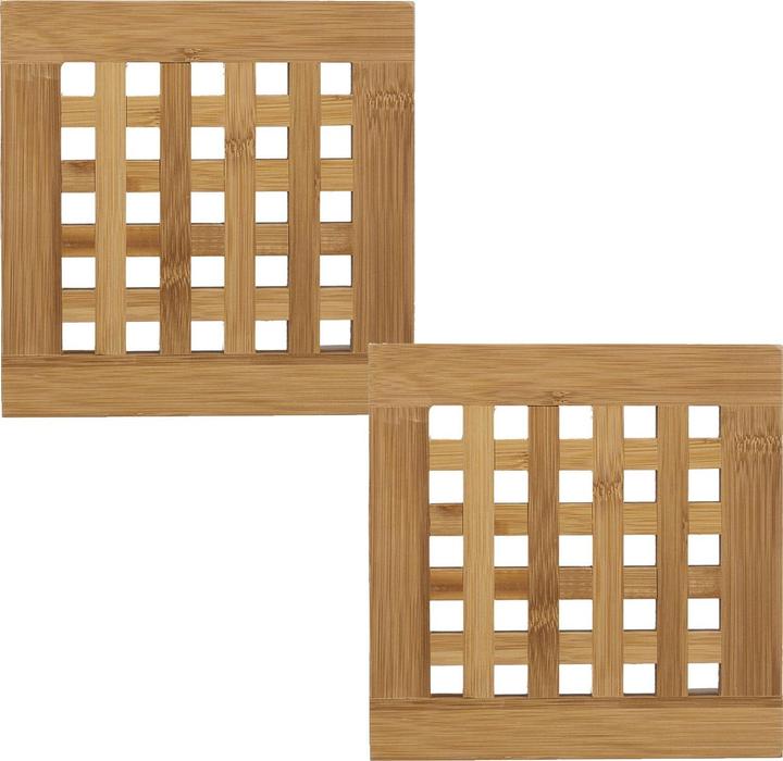 Produktbild Relaxdays Untersetzer Set (2 x, Pfannenuntersetzer)