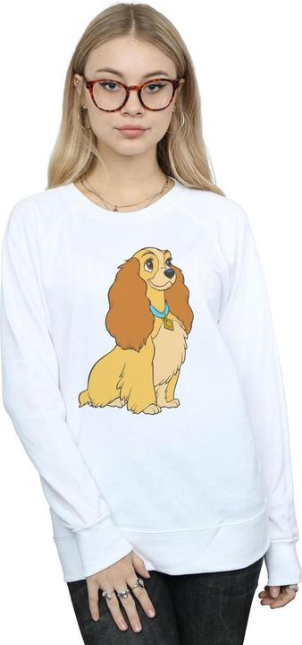 Produktbild Disney Lady And The Tramp Lady Spaghetti Heart Sweatshirt (XL)
