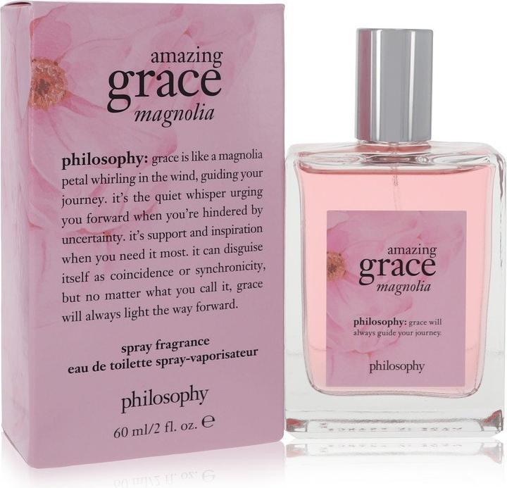 Actual product image philosophy Amazing Grace Magnolia by Eau de Toilette Spray 60 ml (Eau de toilette, 60 ml)