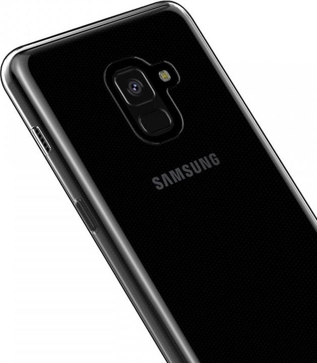 Actual product image Screenguard Samsung Galaxy A8 2018 Flexible TPU Clear Case (Samsung Galaxy A8 (2018))