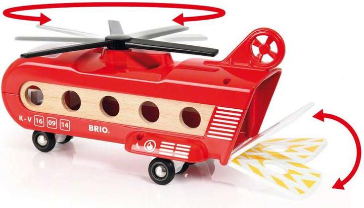 Actual product image Brio Railway transport helicopter