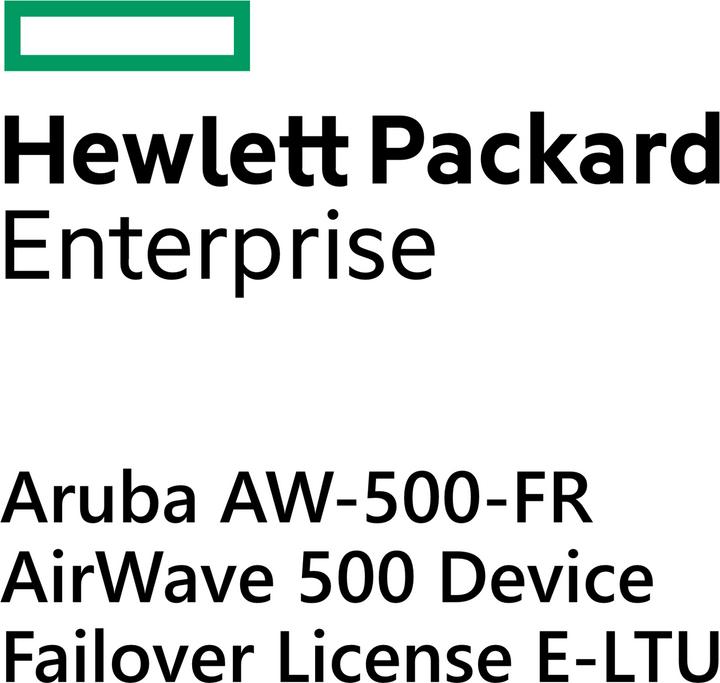 Produktbild Aruba AW-500-FR AirWave 500 Device Failover License E-LTU (500 Geräte)