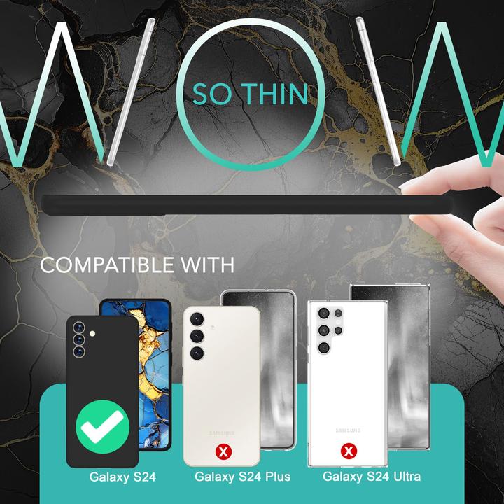 Produktbild Nalia Extrem Dünnes 0,3mm Mattes Hardcase (Samsung Galaxy S24)