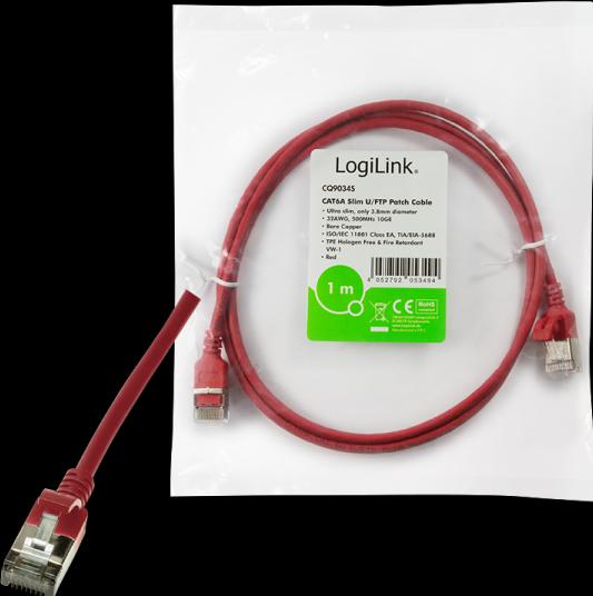 Actual product image LogiLink Network cable (STP, CAT6a, 0.30 m)