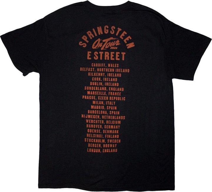 Image du produit Bruce Springsteen - T-shirt TOUR '24 E-STREET - Adulte (L)